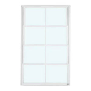 Eze-Breeze White Vertical 4-Track Venting Window
