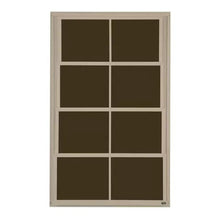Eze-Breeze Beige Vertical 4-Track Venting Window