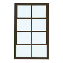 Eze-Breeze Bronze Vertical 4-Track Venting Window
