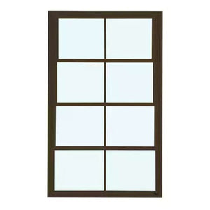 Eze-Breeze Bronze Vertical 4-Track Venting Window