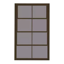 Eze-Breeze Bronze Vertical 4-Track Venting Window